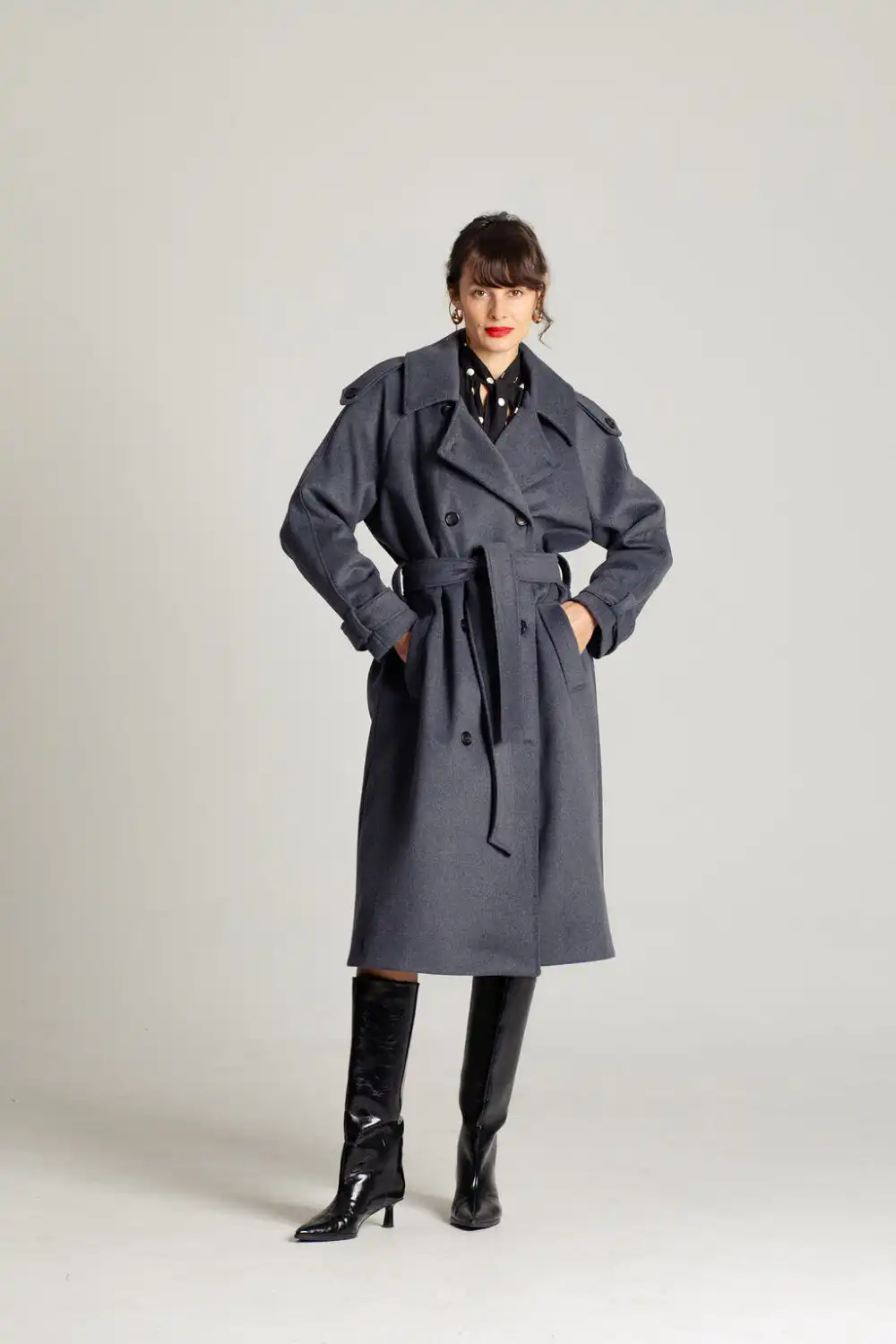 KAPUT COZY DARK GREY - Slika 11