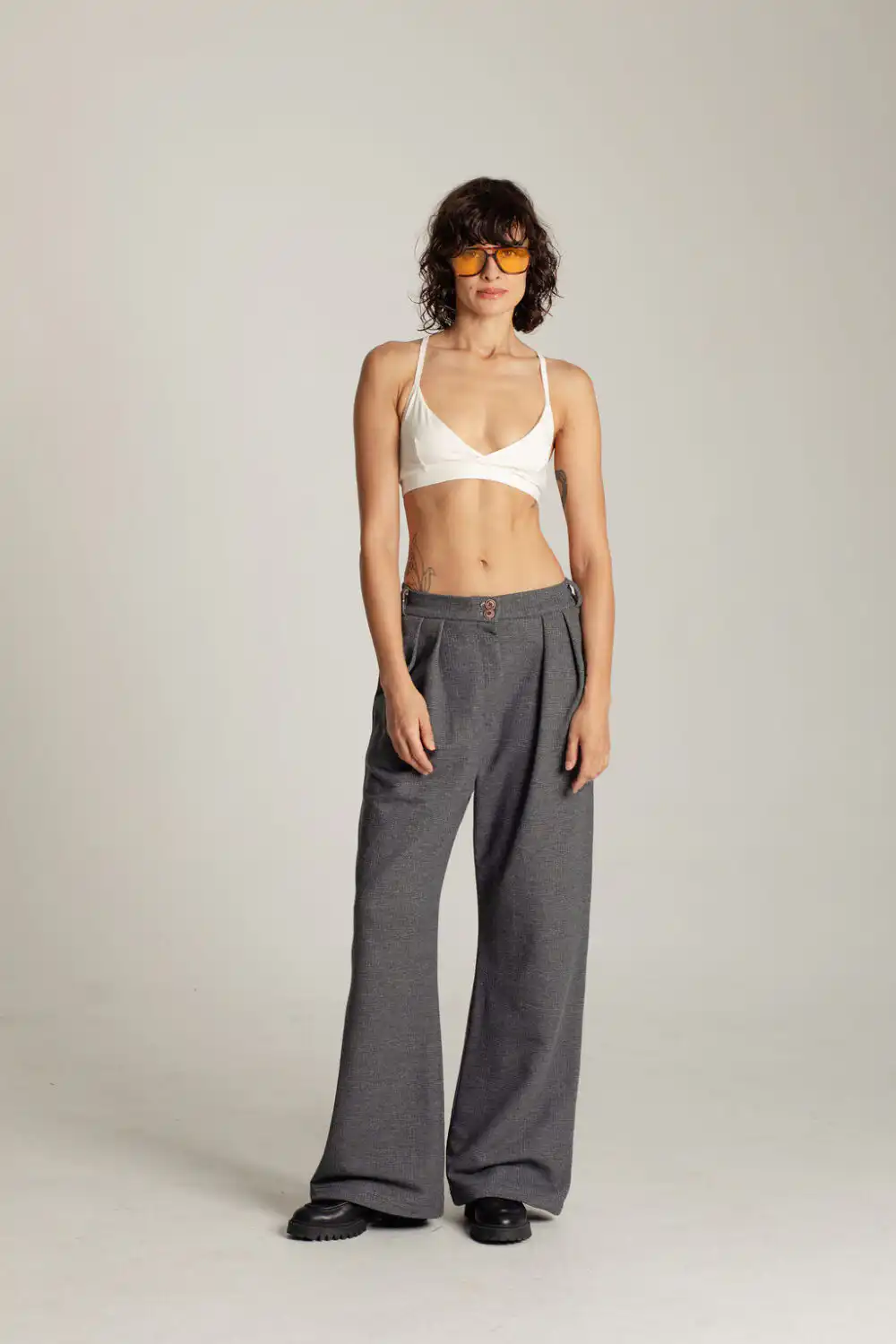 PANTALONE HAMPTONS PIQUE DARK GREY - Slika 7