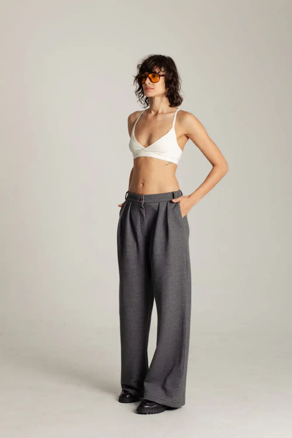 PANTALONE HAMPTONS PIQUE DARK GREY - Slika 6