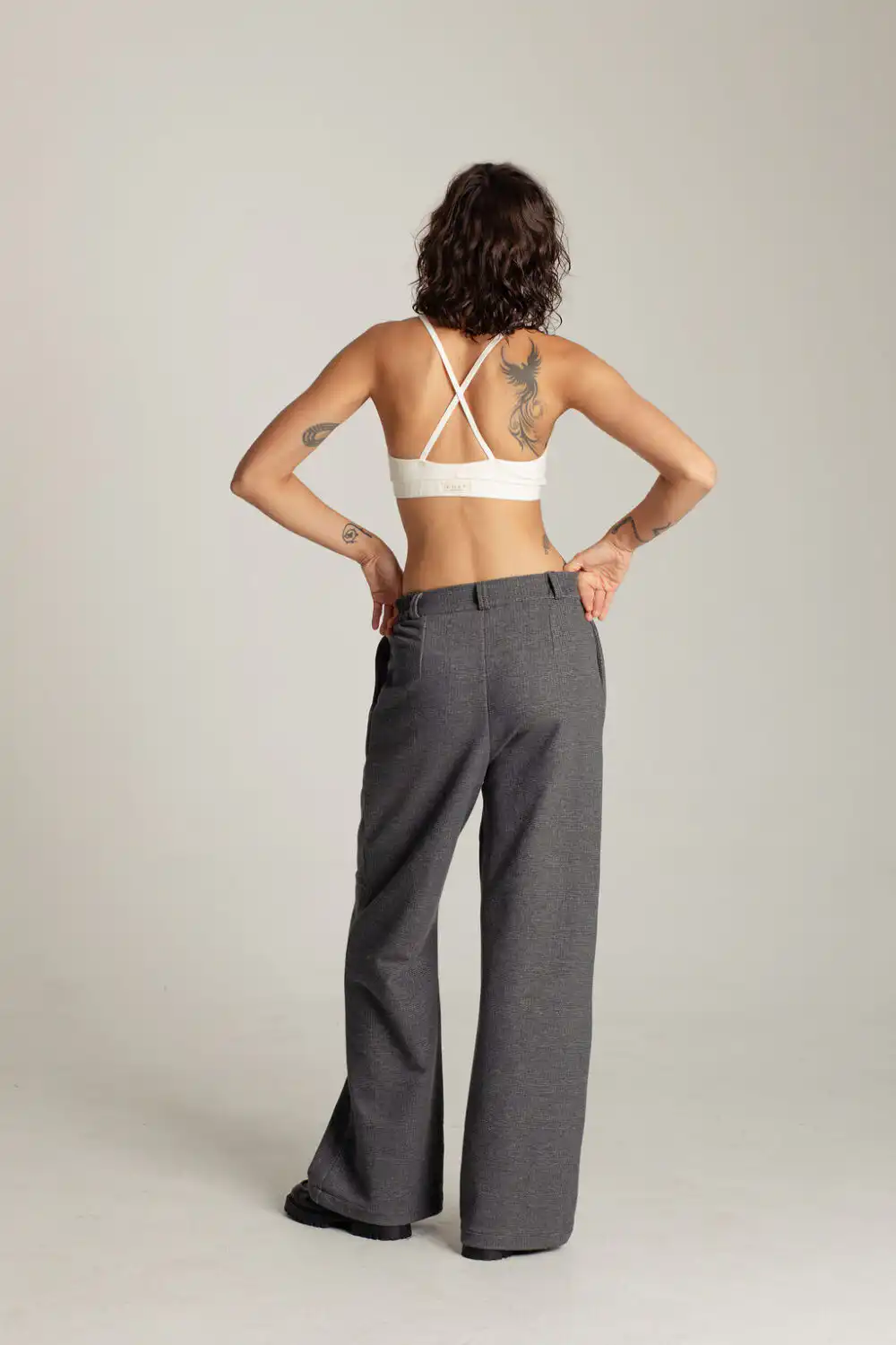 PANTALONE HAMPTONS PIQUE DARK GREY - Slika 5