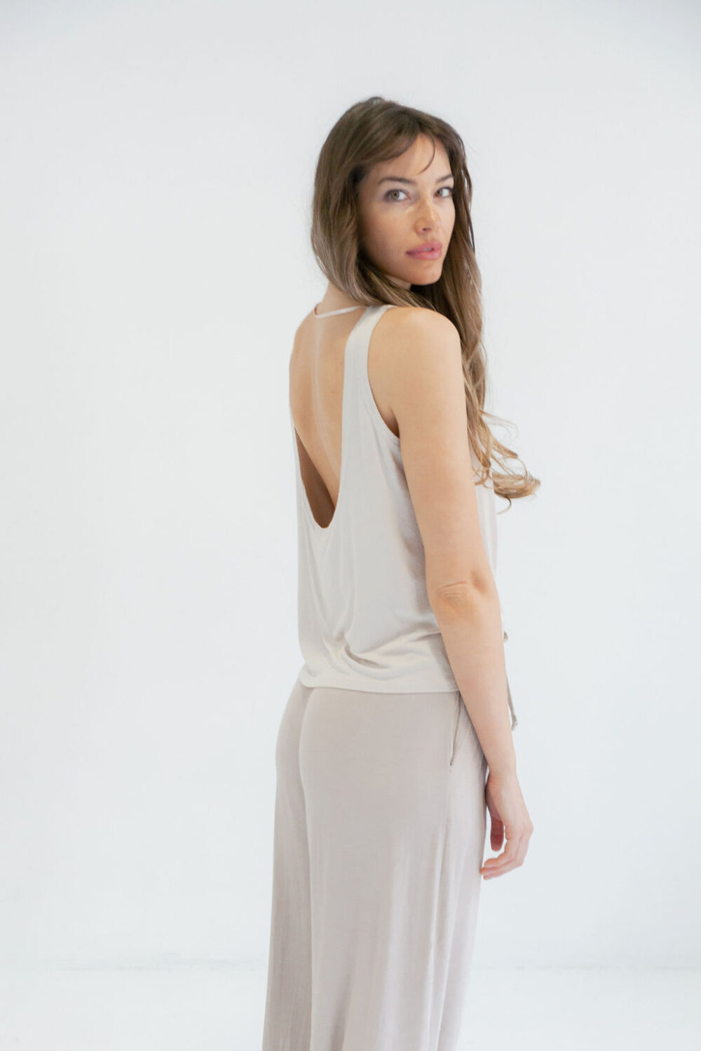 MAJICA TANK TOP CREAM